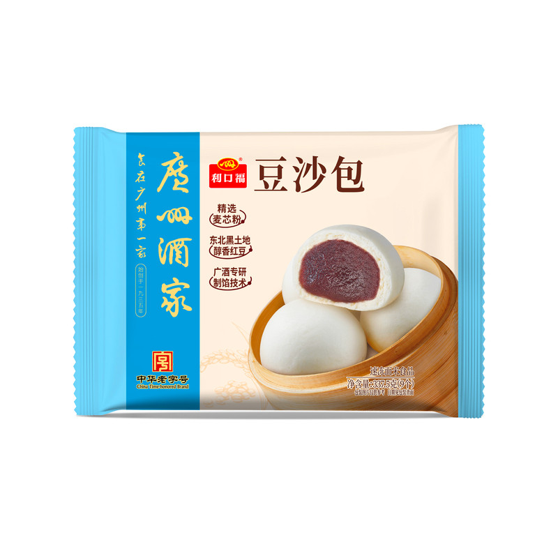 广州酒家豆沙包速食早餐包点