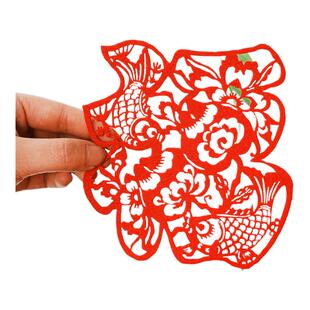 新中式喜字镂空无纺布剪纸结婚敬茶婚礼布置茶杯垫氛围装饰全套装