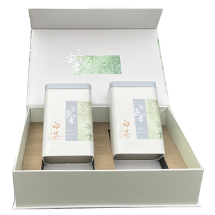 安吉新茶包装白茶空礼盒茶叶绿茶特产包装盒盒子半斤空盒春茶空盒