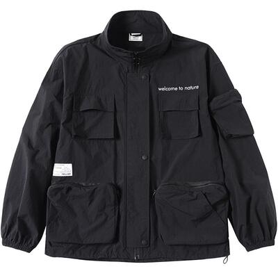 伯希和休闲工装风时尚外套