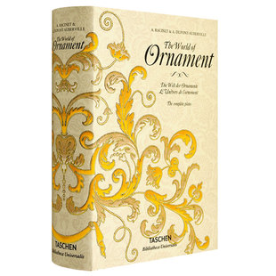 【现货】【TASCHEN BU系列】世界图样 世界古典装饰花纹 The World of Ornament 英文原版图形图案纹样艺术设计作品集 善本图书