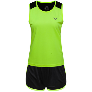 速鹰田径运动服男女田径服套装训练服马拉松运动背心速干比赛服