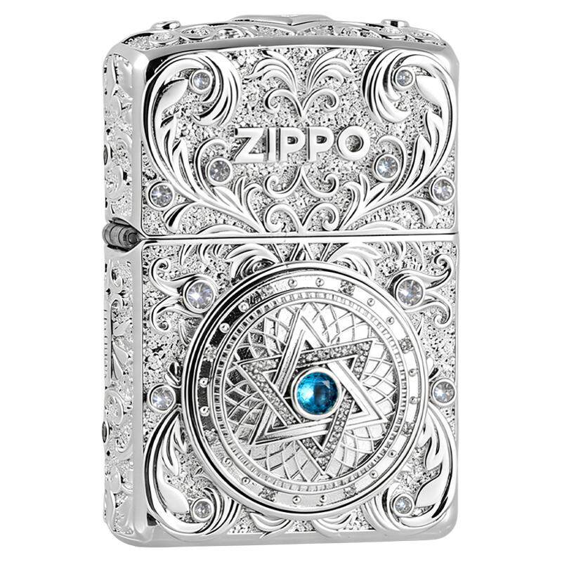ZIPPO爱情满钻防风煤油打火机