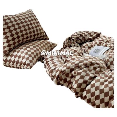 秋冬弄潮儿牛奶绒保暖四件套床单