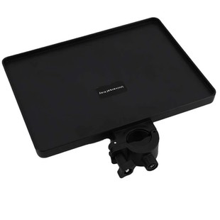 手机直播支架声卡托盘落地架子置物架话筒托板夹展架通用托架户外