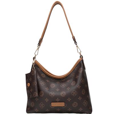 稻草人大容量时尚通勤单肩斜挎包