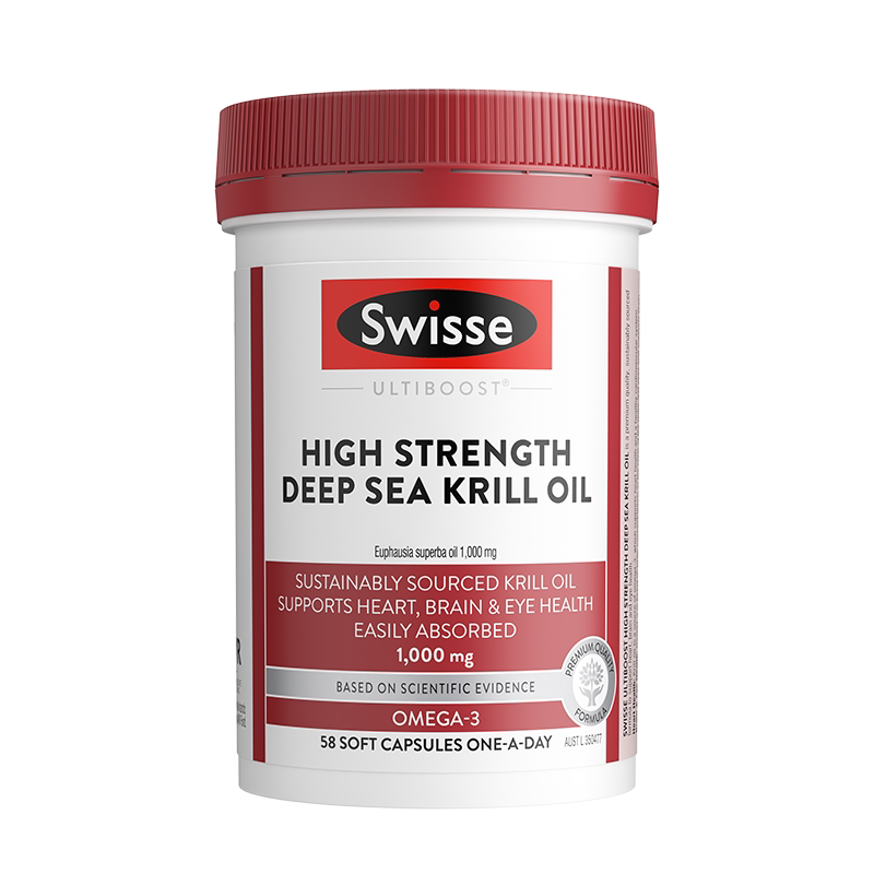 Swisse磷虾油9倍高效虾青素