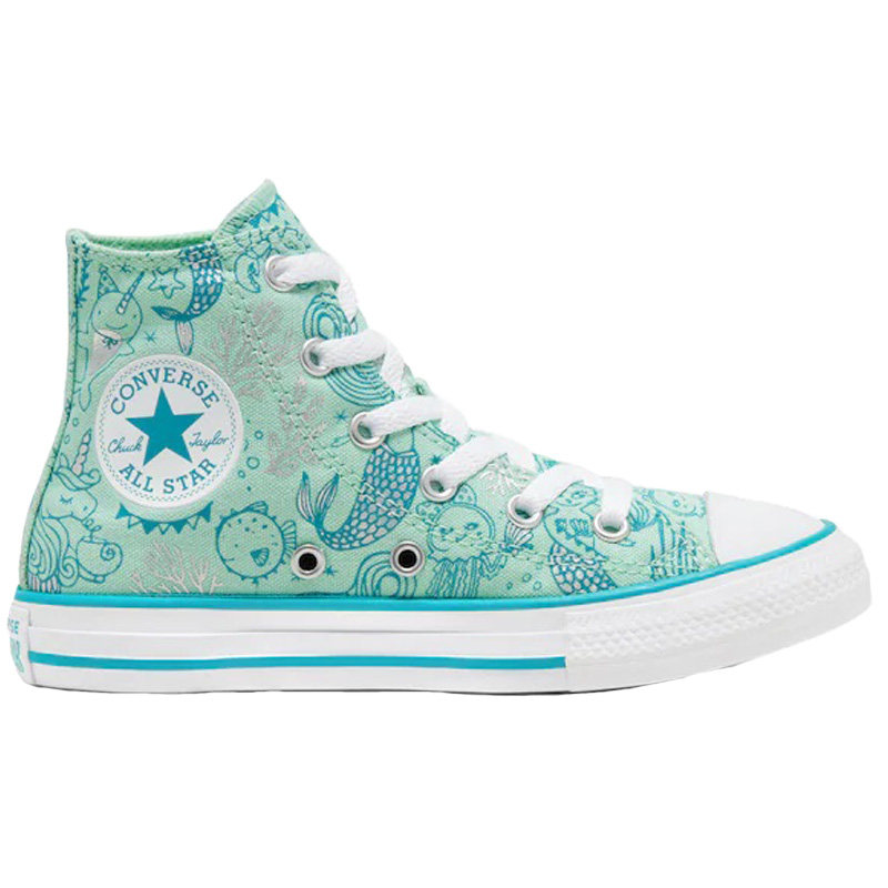 匡威Converse Underwater Party海底派对 美人鱼 独角兽 帆布鞋现