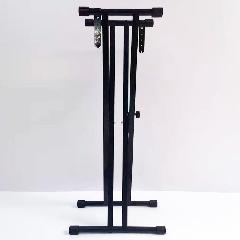 琴架厂家批发拆装双管型支架古筝琴架架子电子琴X型架电子琴架