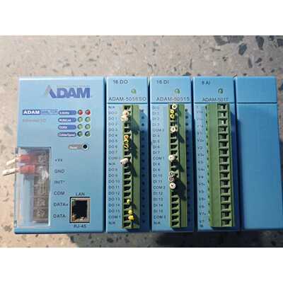 溢价-研华ADAM-5000L/TCP模块整套ADAM-5017(