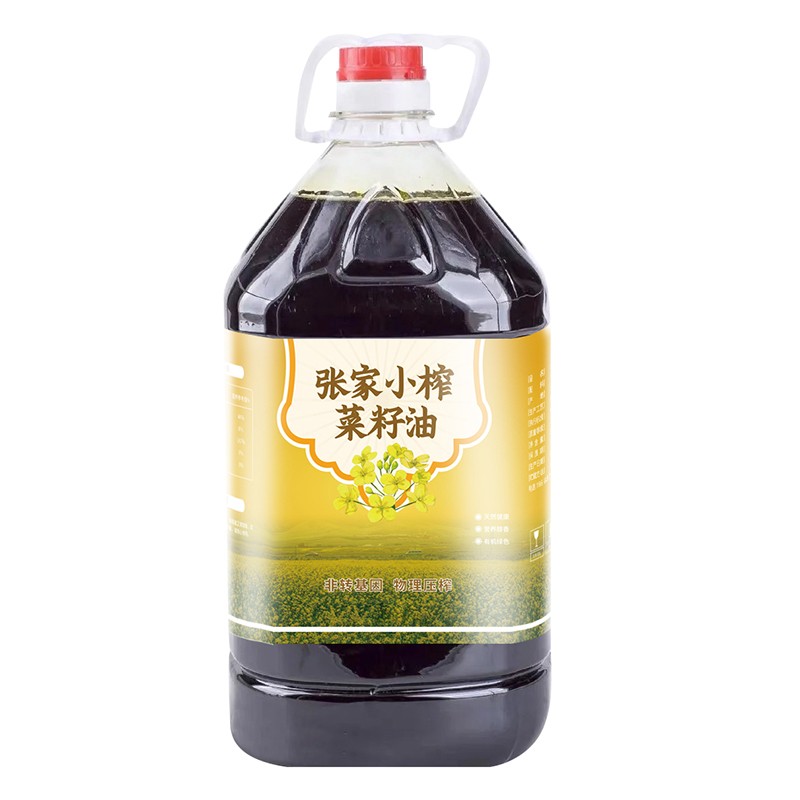 非转基因纯正菜籽油农家菜油压榨