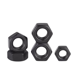10级原GB6170反牙六角螺母发黑高强度左转螺丝母M8M10M12M14M16