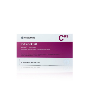 问题肌红水光｜mdceuticals 抗Y修F精华玫瑰皮脂皮 一盒十支md