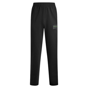 安德玛官方UA  男子运动休闲健身弹性抓绒保暖宽松长裤6010180