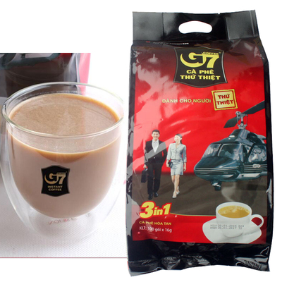 g7越南原味提神学生速溶咖啡粉