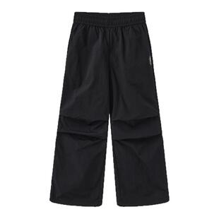 nbakids童装秋冬男童女童长裤工装裤舒适直筒裤K243PT030P