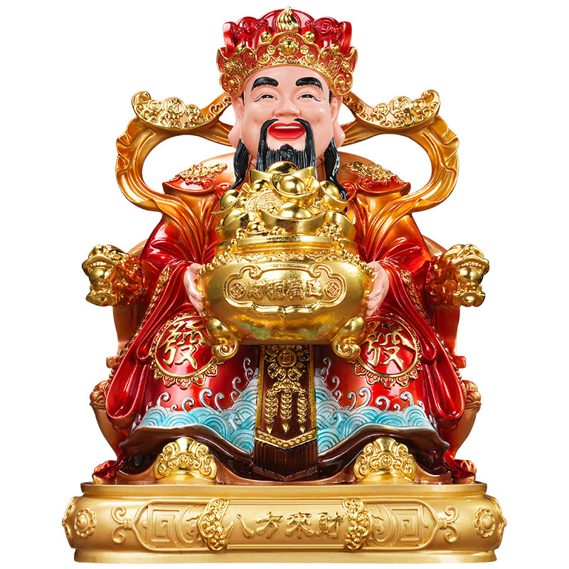 文财神爷摆件家用2026年新款树脂