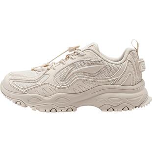 李宁小女孩老爹鞋轻便软底春夏款春季女童鞋男中大童青少年运动鞋