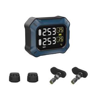 摩托车胎压监测器无线外置内置电动车胎压检测仪高精度气压传感器