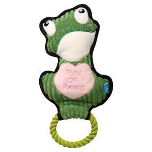 Qmonster狗狗互动拉扯玩具耐咬人狗拉环训练玩具大中型犬拉环家族