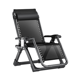 折叠躺椅午休可坐睡靠背懒人老人专用椅子阳台家用休闲可躺坐躺