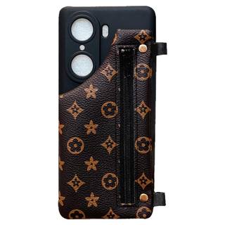 老花零钱包适用OPPOA58x手机壳Reno15/14pro防摔硅胶壳A6活力版斜跨背绳子A97/A72/A57/A55通用K13x保护套K9s