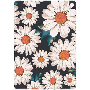 ipad9保护壳带笔槽2021防摔air5个性pro11寸ins风花10.2全包4轻薄3书本迷你2018第九代8适用苹果mini6平板套