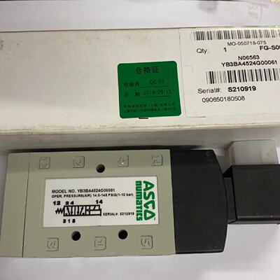 议价美国ASCO电磁阀YA3BA4524G00040/L23BA452BG00061原装当天发