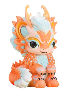 中华国潮十二生肖本命年吉祥物活动送礼桌面客厅开业创意礼物摆件