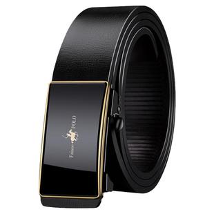 保罗皮带男款真牛皮自动扣男士皮带高档潮流腰带2026新款百搭裤带