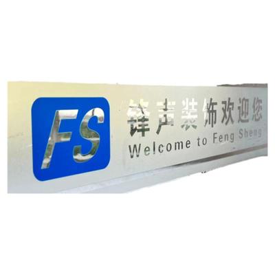 办公室贴膜玻璃门腰线防撞条广告