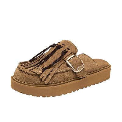 思加图复古元气勃肯鞋厚底袋鼠鞋