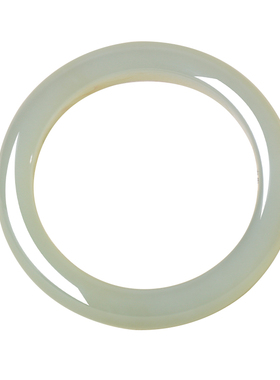 凤飞凰和田玉晴水冰透手镯送女友