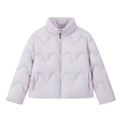 短款立领羽宽松透气绒服