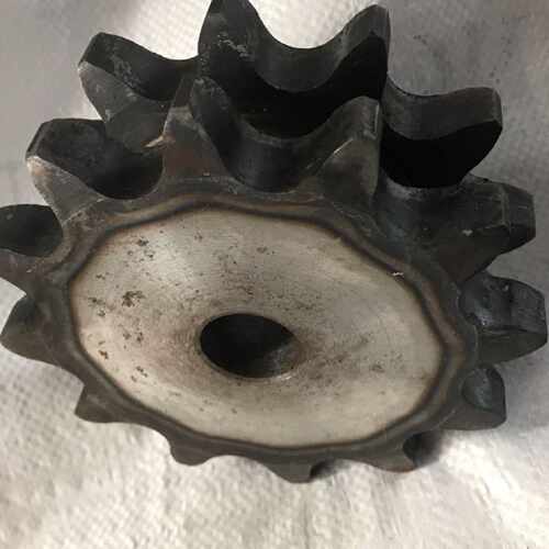 售前询价12牙双排1.2寸平片机械工业20A-2链条轮现货大扭矩45号钢