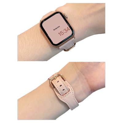 绫乃崎iwatch苹果手表皮质表带