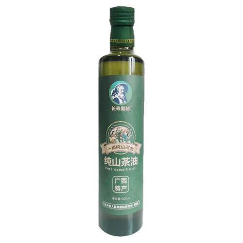 长寿奥秘500ml巴马纯山茶油一级物理压榨广西茶籽榨油食用油礼盒