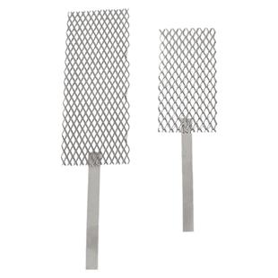 电极镀钛网白金阳极带柄电镀网镀金机专用配件金银首饰翻新工具