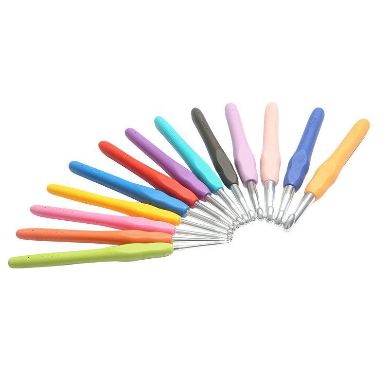 diy软柄微钩套装送记号扣+缝合针