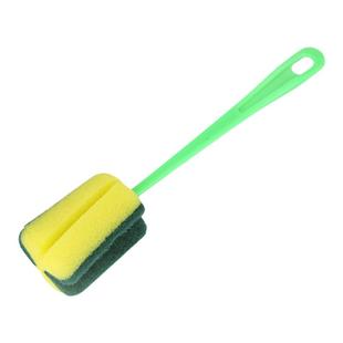 洗杯子神器无死角长柄保温杯去茶渍海绵厨房酒吧吧台清洗杯刷套装