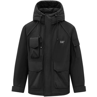 【三防】CAT卡特25秋冬男士新品保暖防水工装风羽绒服商场同款