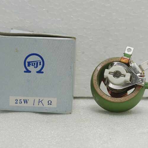 FUJI Electric 25W 1K Ohm Variable Resistor Rheostat Potentio