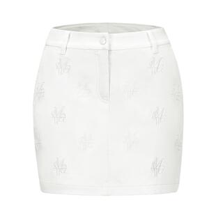 【修饰胯腿】Munsingwear万星威休闲春季女士奢侈微a字包裙半裙