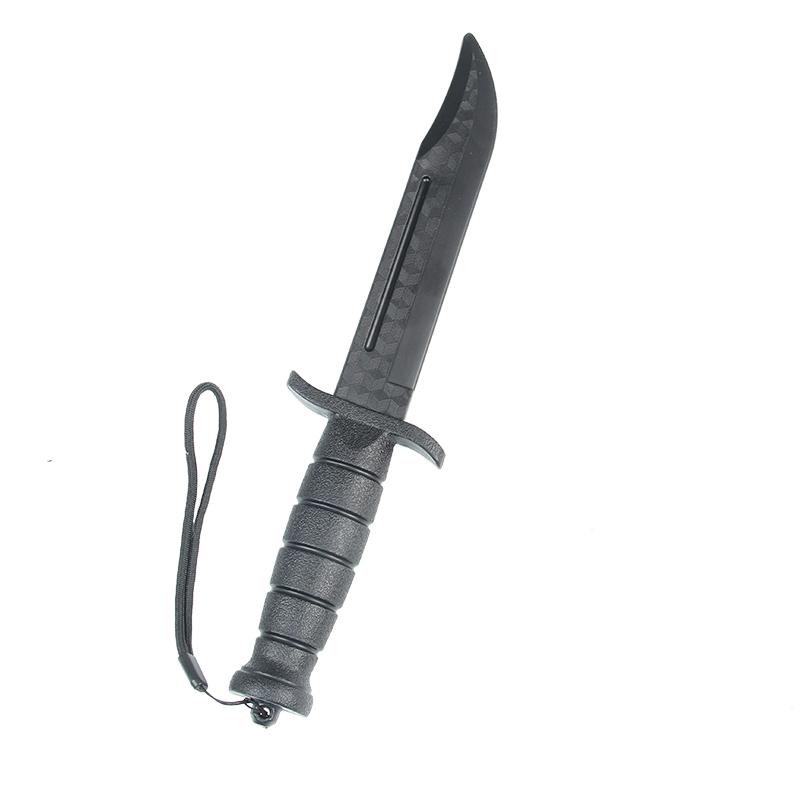 美國冷鋼塑鋼刀橡膠格斗訓(xùn)練刀搏擊卡巴1217武術(shù)戰(zhàn)術(shù)格斗未開刃