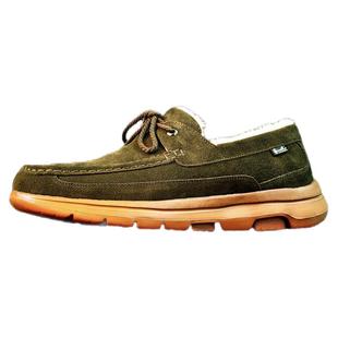 冬加大码翻毛皮真皮棉鞋48加大49时尚47休闲46雪地男鞋45保暖50码