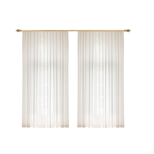 金刚纱帘薄纱窗帘白纱帘透光不透人新款客厅阳台防晒隔热飘窗窗纱