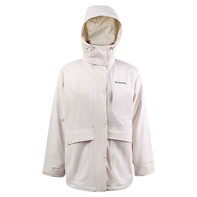 哥伦比亚户外冲锋衣女秋冬防风防水银点抓绒内胆三合一外套XR9967