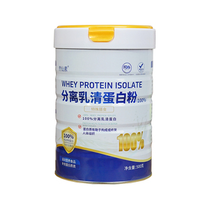 分离乳清蛋白粉100%纯动物不含大豆术后人群健身补充恢复营养500g