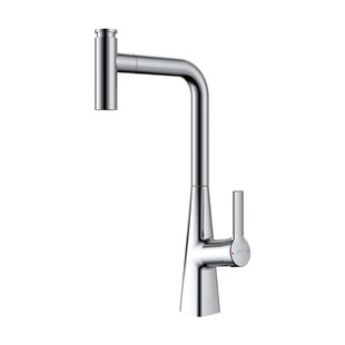 日丰厨房洗菜盆抽拉式水龙头冰柱水冷热洗碗池槽瀑布多功能防溅