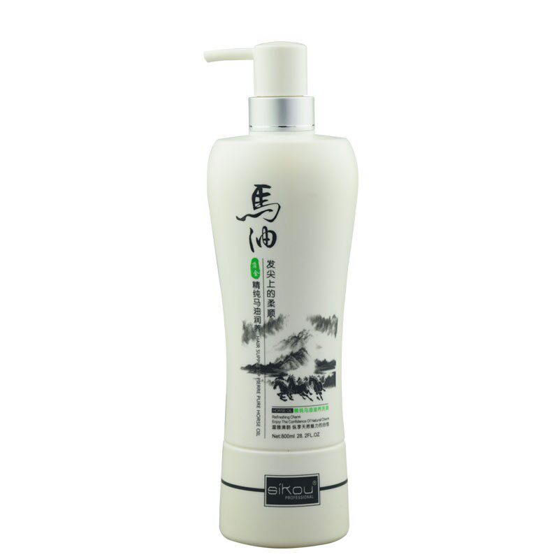 SIKOU精纯马油柔顺去屑洗发水
